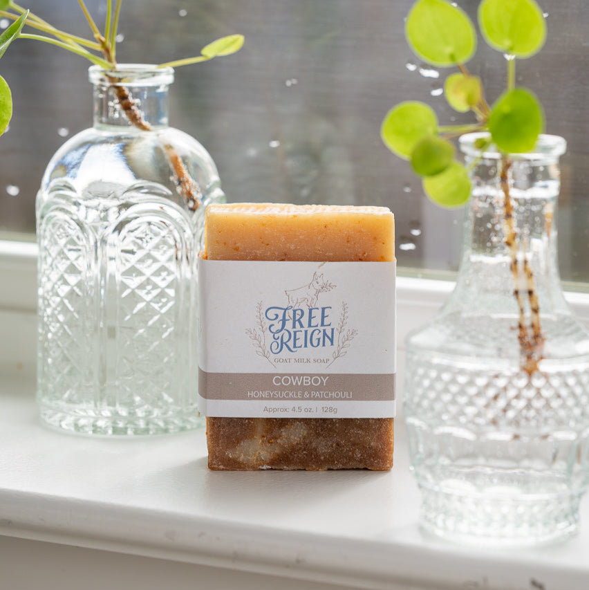 Cowboy - Honeysuckle & Patchouli | Bar Soap