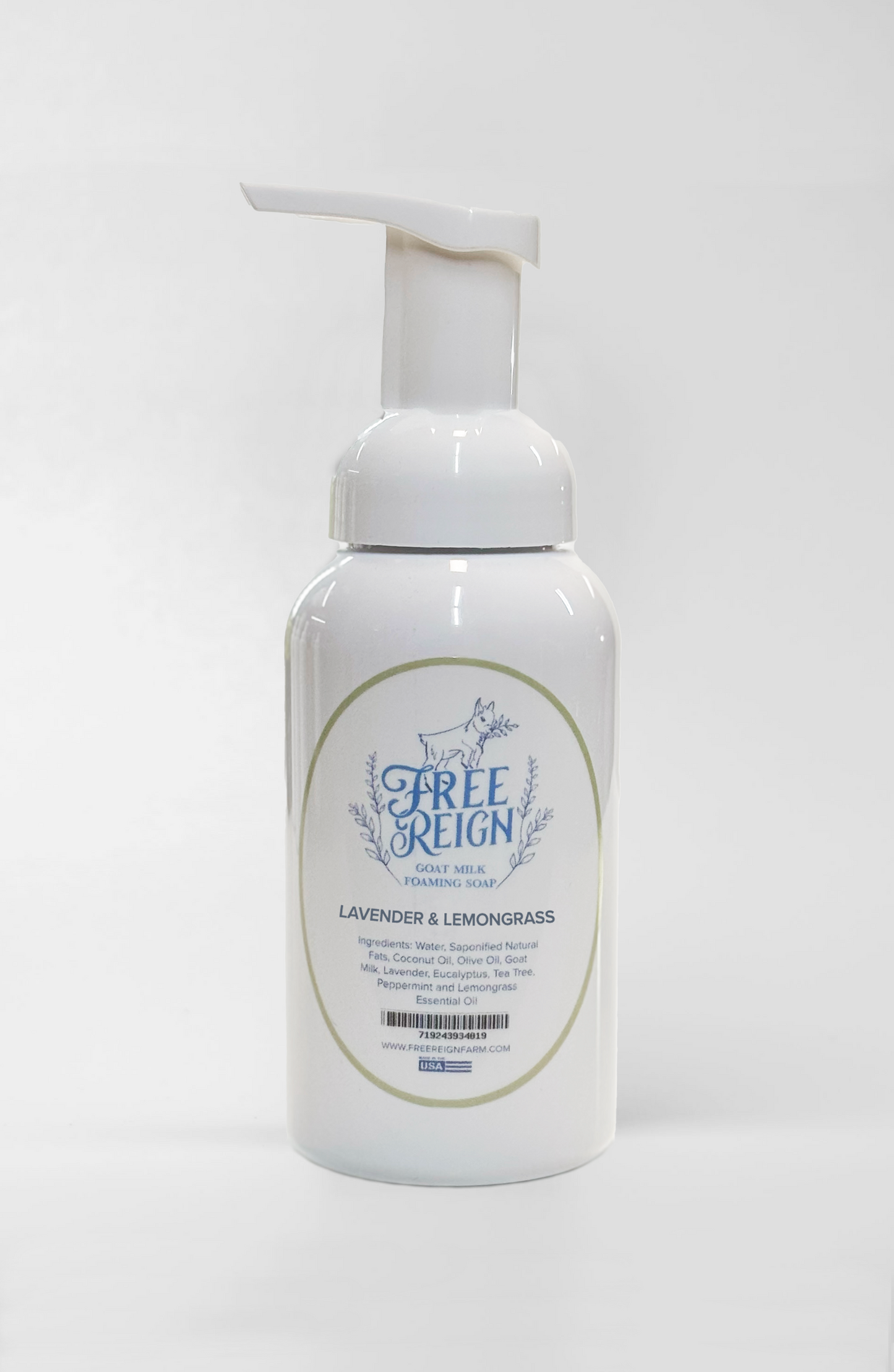 Lavender & Lemongrass | Goat Milk Foaming Soap
