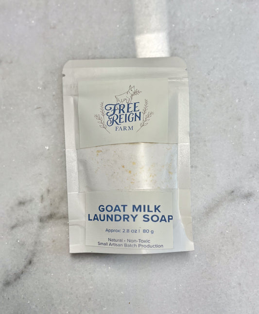 Travel Goat Milk Laundry Soap - Unscented | Laundry Soap