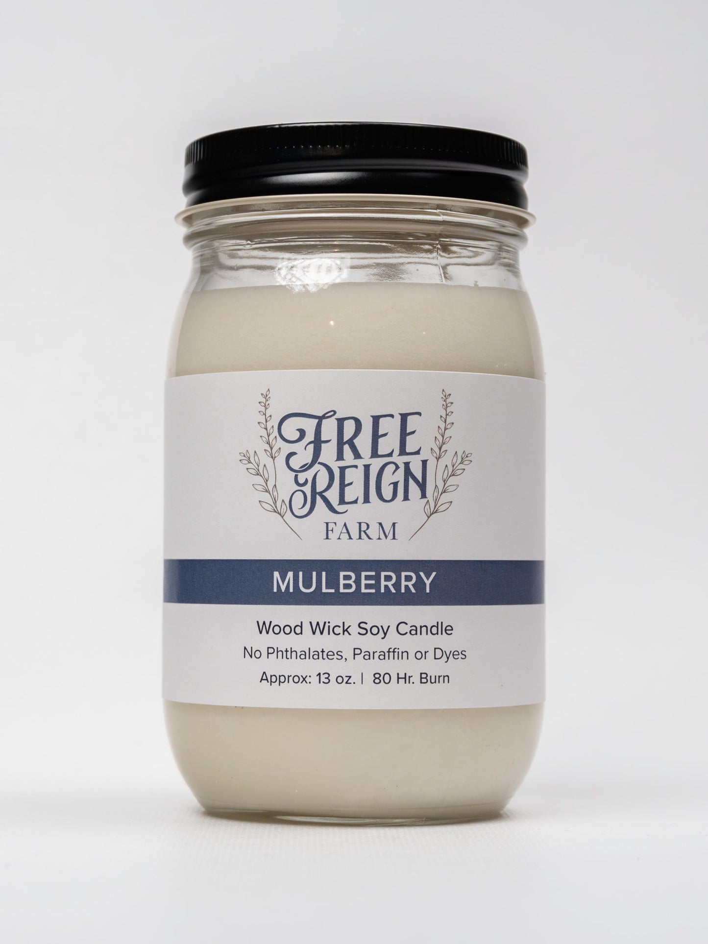 Mulberry Wood Wick Candle