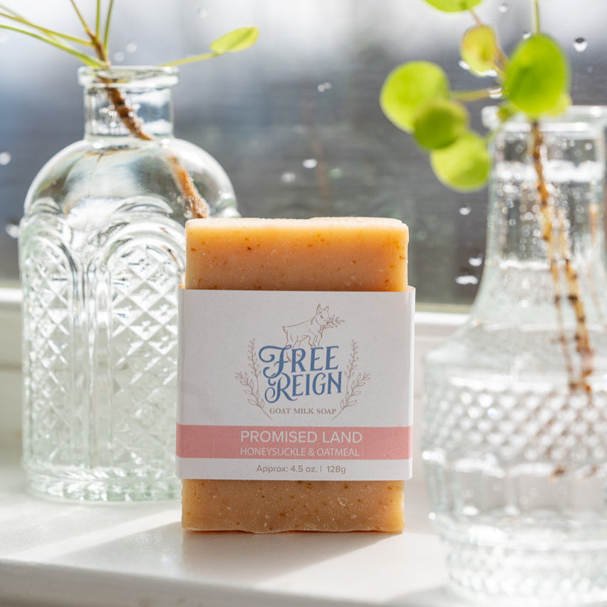 Promised Land - Honeysuckle & Oatmeal | Bar Soap