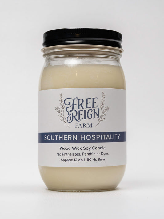 Southern Hospitality Wood Wick Candle