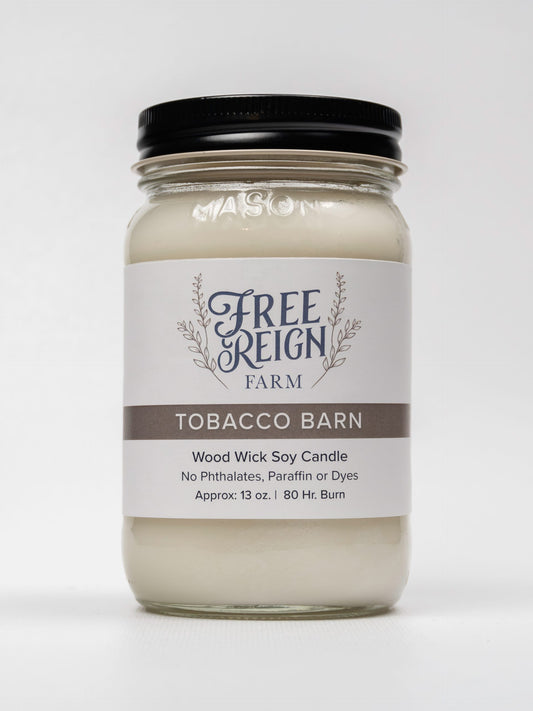 Tobacco Barn Wood Wick Candle