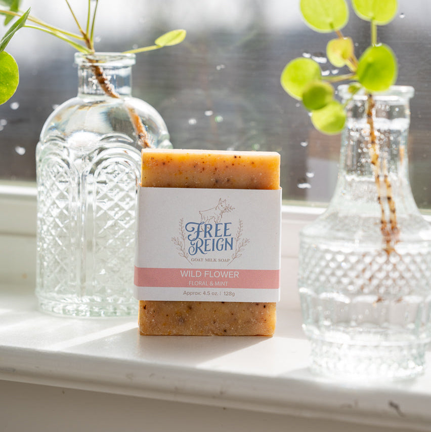 Wildflower - Floral & Mint | Bar Soap