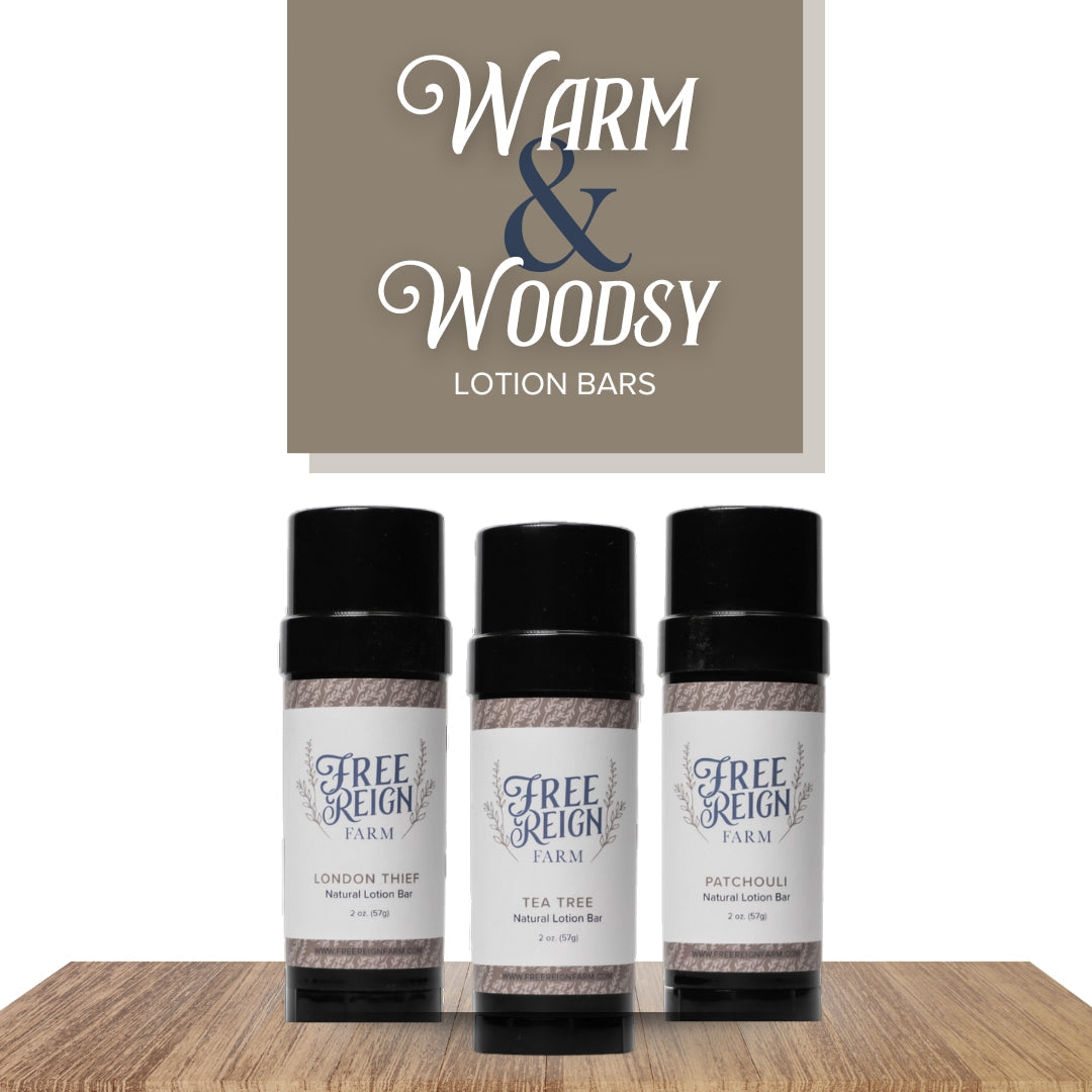 Warm & Woodsy Lotion Bars