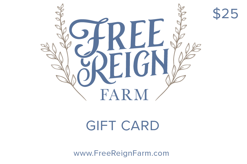 Free Reign Farm Gift Card