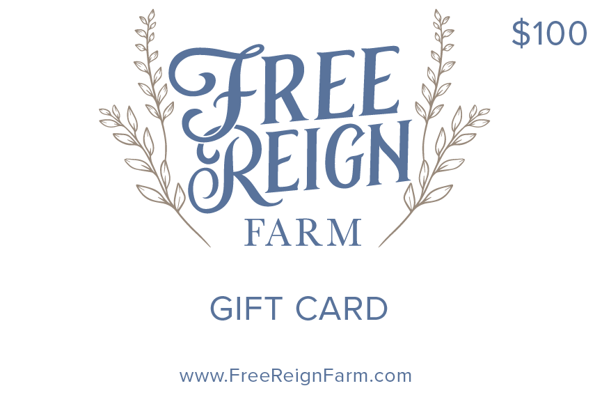 Free Reign Farm Gift Card