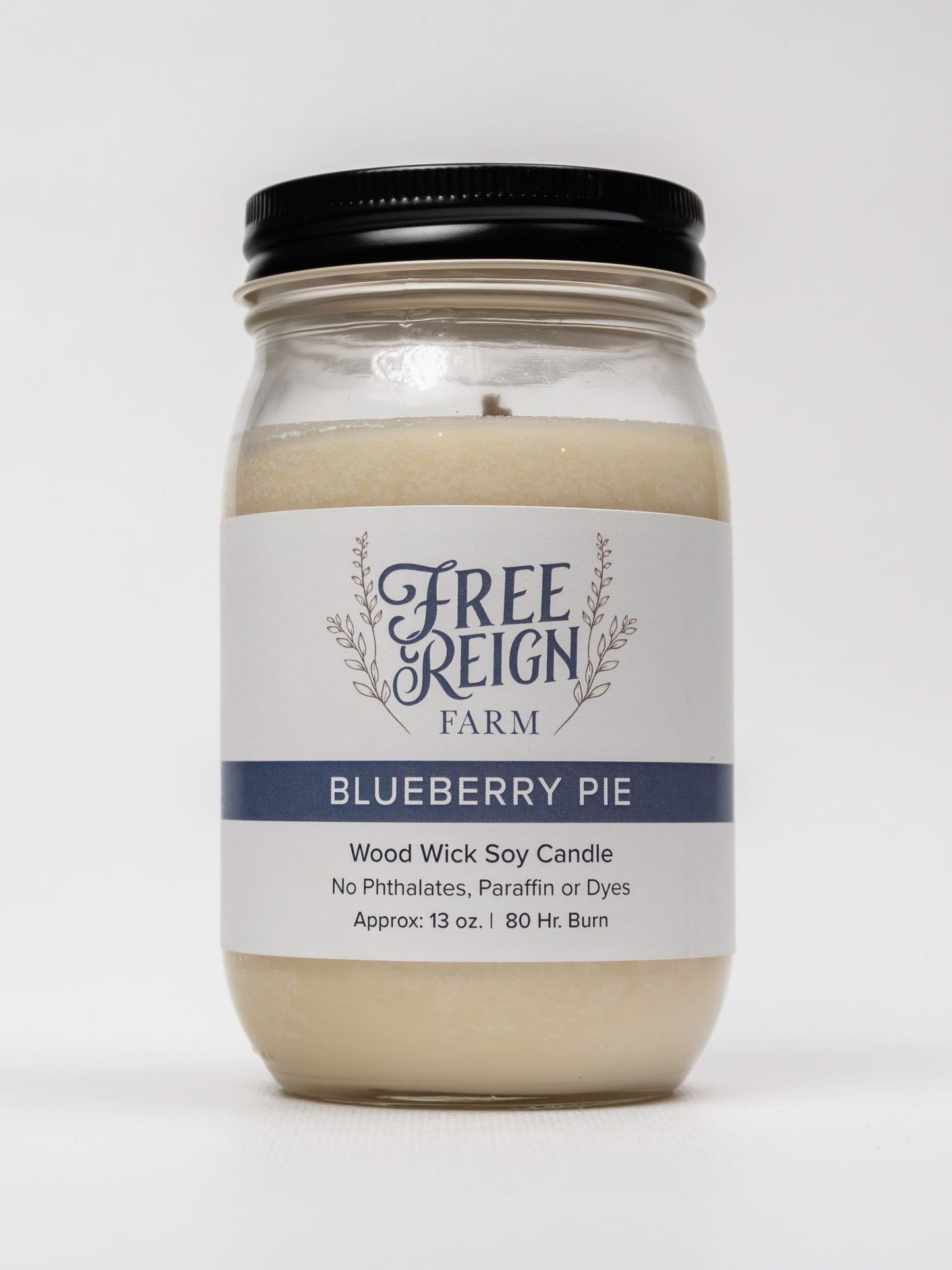 Blueberry Pie - It Really Smells Like Fresh Baked Blueberry Pie! | Wood Wick Candle