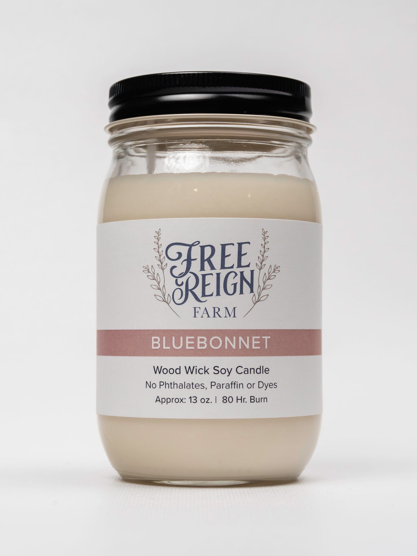 Bluebonnet - A Combination Of Citrus, Floral, And A Hint Of Spice | Wood Wick Candle