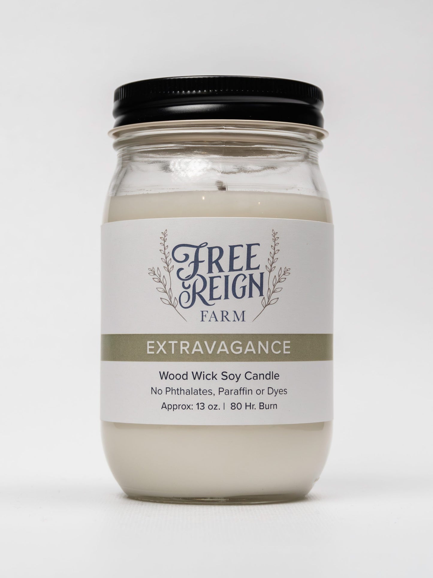 Extravagance - Complex Clean And Fresh Scent With Citrus Undertones | Wood Wick Candle