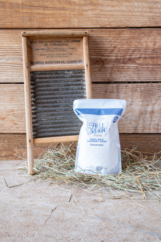 3 lb Goat Milk Laundry Soap - Unscented | Laundry Soap