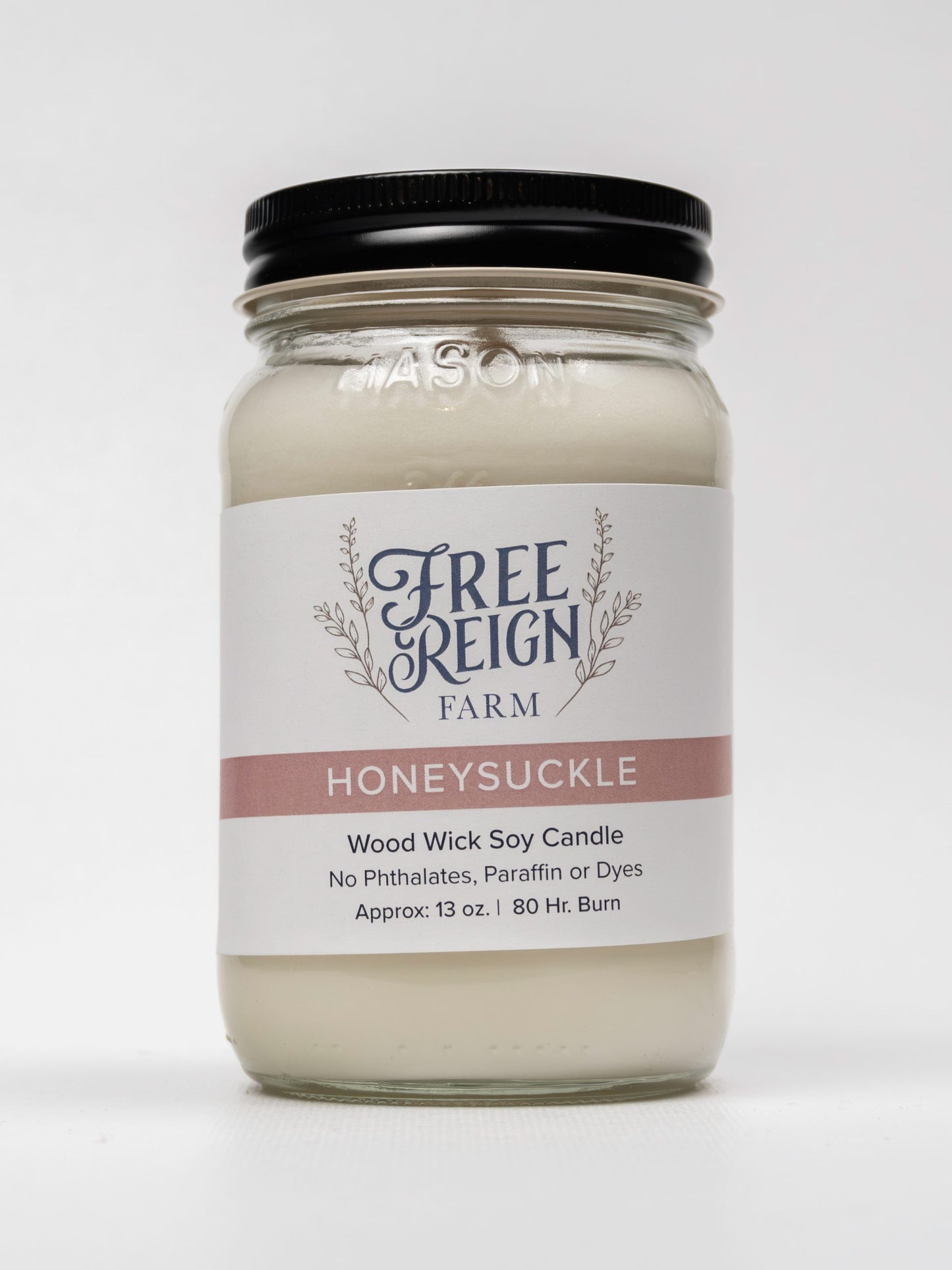 Honeysuckle - Sweet Floral Honeysuckles In Bloom | Wood Wick Candle