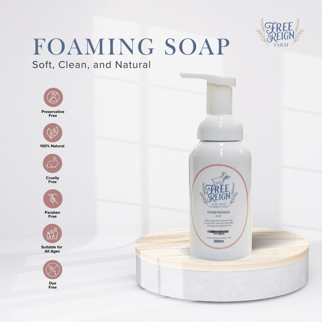 Honeysuckle | Goat Milk Foaming Soap