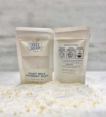 Travel Goat Milk Laundry Soap - Unscented | Laundry Soap