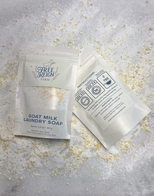 Travel Goat Milk Laundry Soap - Unscented | Laundry Soap
