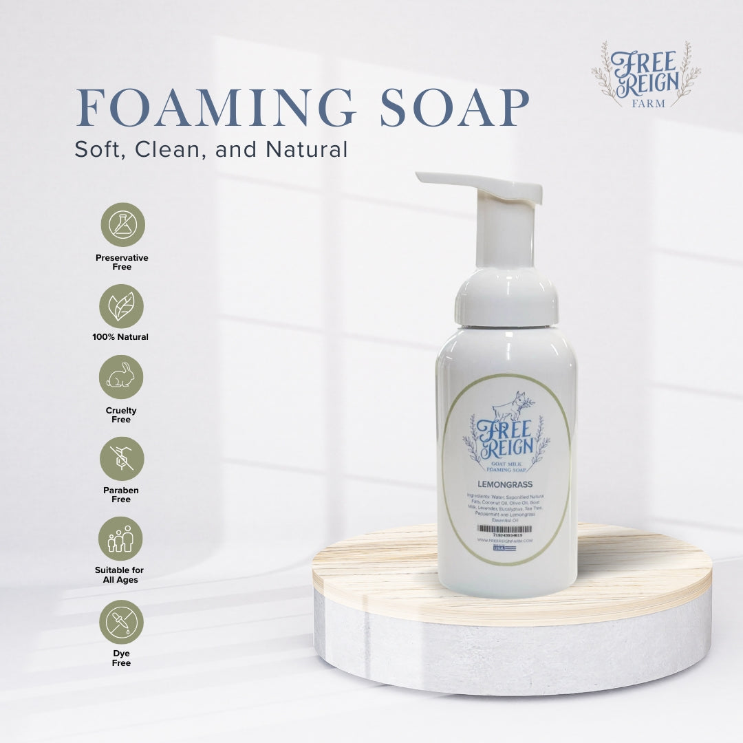 Lemongrass | Goat Milk Foaming Soap