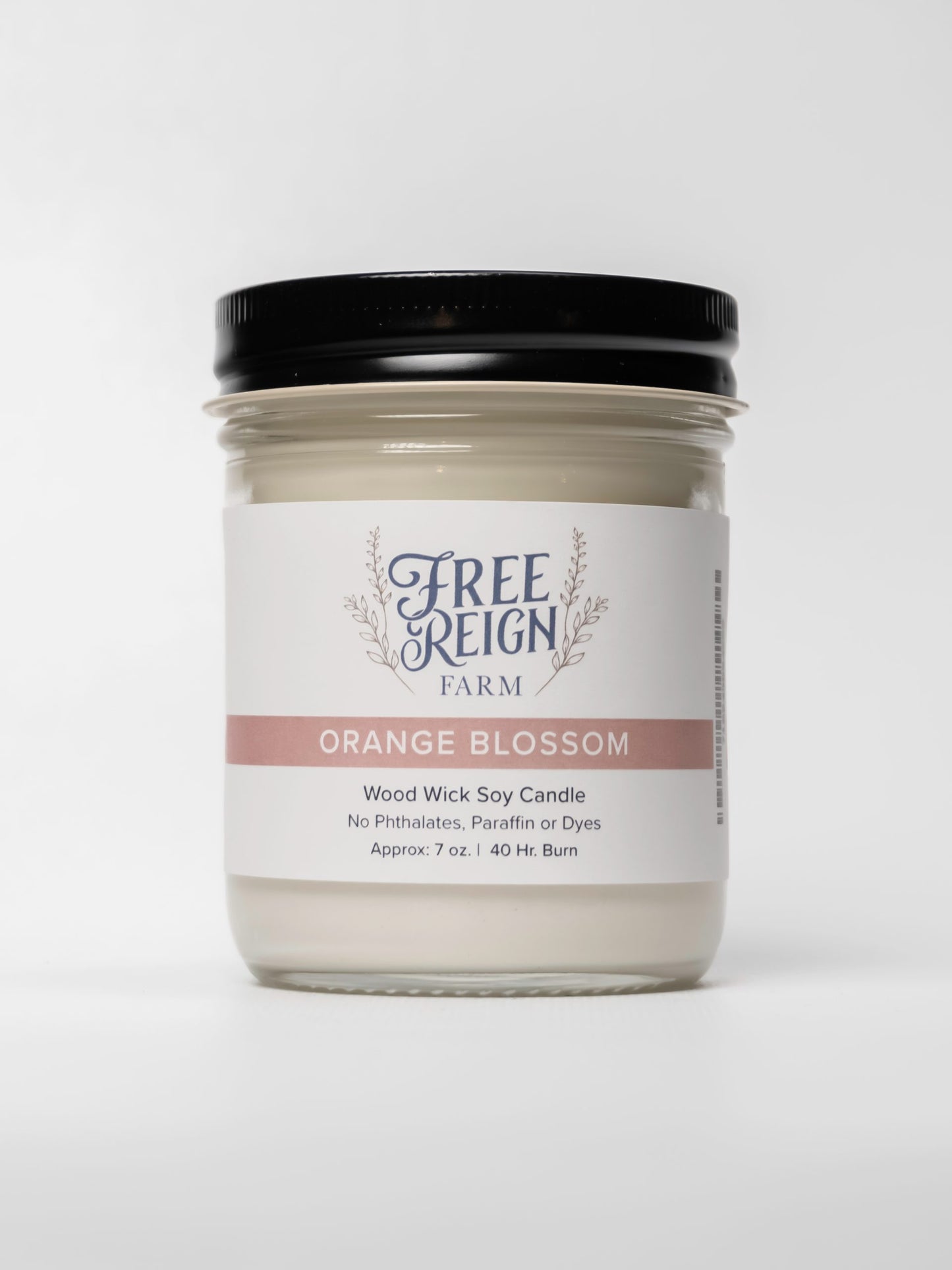 Orange Blossom - Predominant Citrus Scent With Floral Undertones | Wood Wick Candle