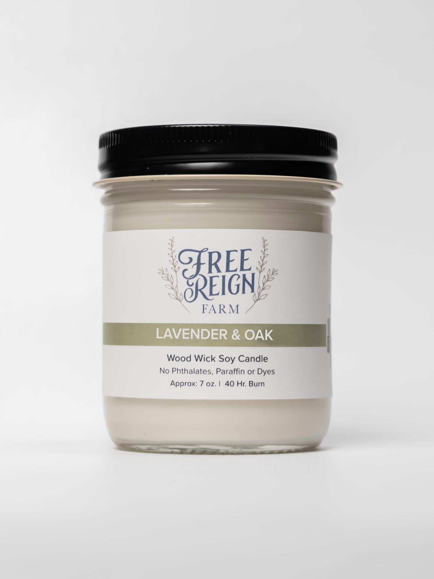 Lavender & Oak | Wood Wick Candle