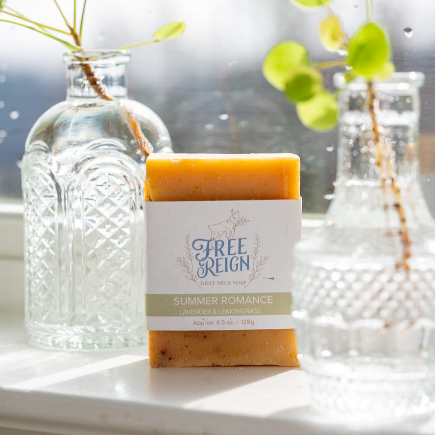 Summer Romance - Lavender & Lemongrass | Bar Soap – Free Reign Farm