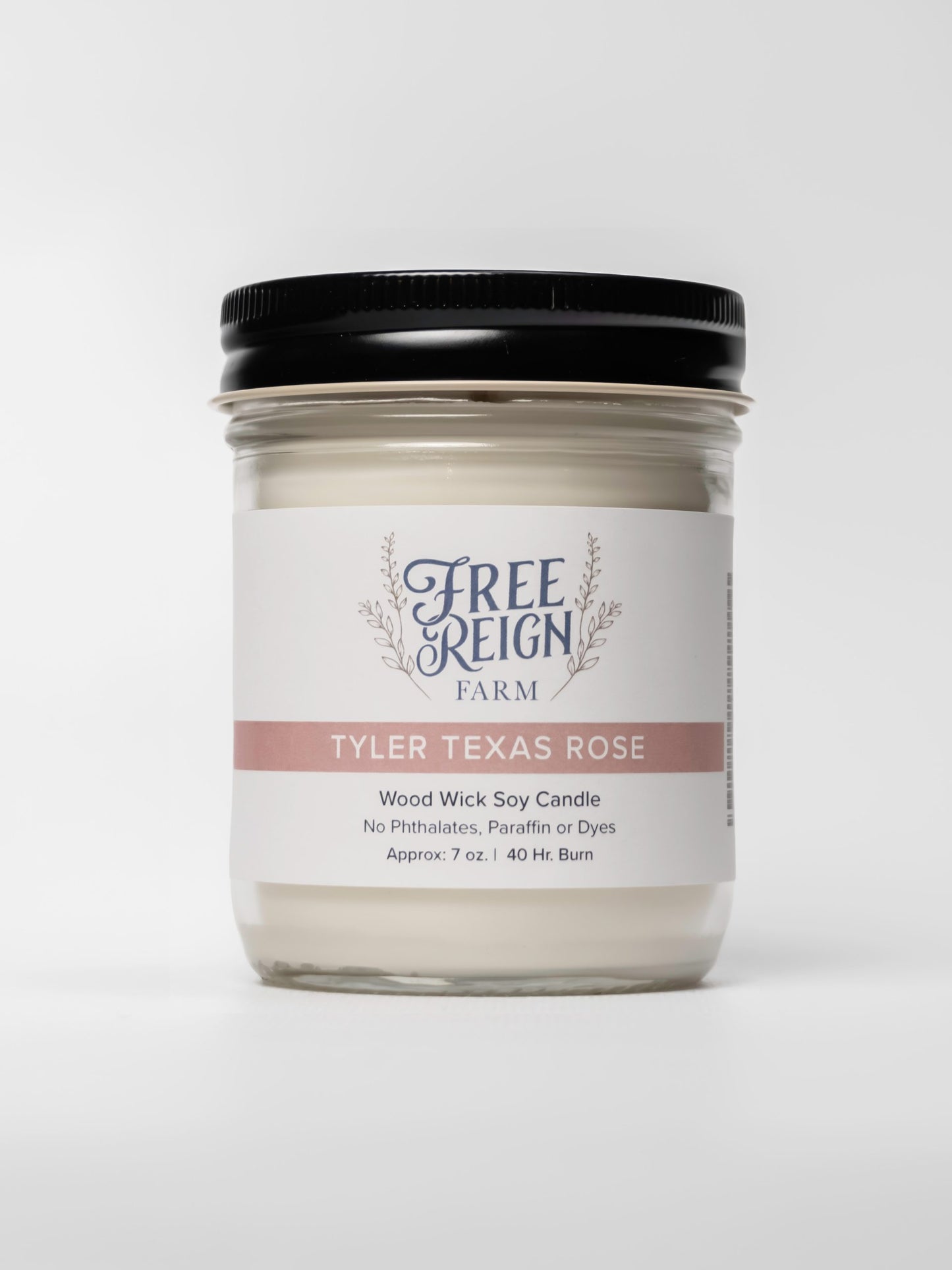 Tyler Texas Rose - Fresh, Floral Rose – Sophisticated, Refreshing | Wood Wick Candle