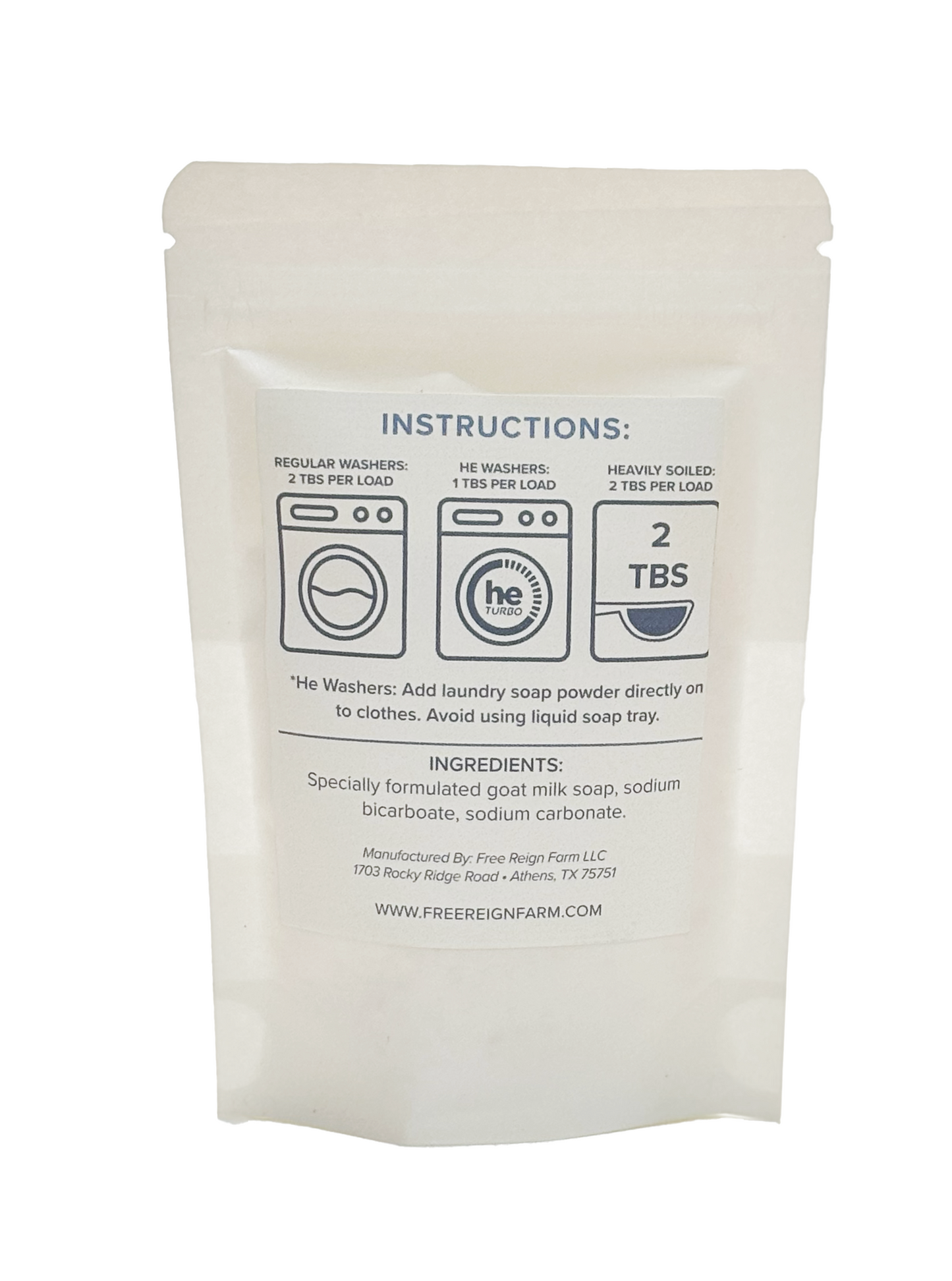 Travel Goat Milk Laundry Soap - Unscented | Laundry Soap